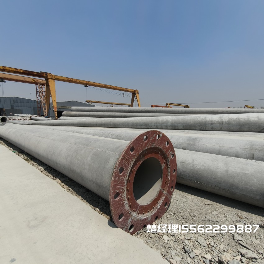 融安12米无拉线电杆